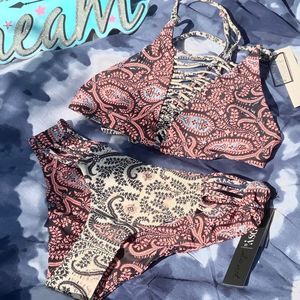 NWT $195 Anthropologie | Gypsy 05 Sand | “Neopolitan” | Reversible Bikini